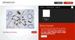 Desktop Screenshot of coilheater.in